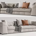 Modern Multiplayer Sofa 3d model