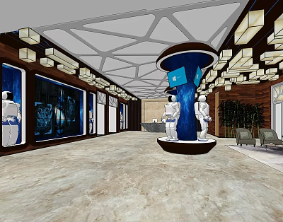 KTV Hall 3d model KTV Hall 3d model