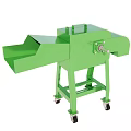 Green Industrial Equipment With Mobile Wheels And Durable Metal Frame Structure