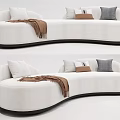 Modern Multiplayer Sofa 3d model