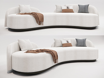 Modern Multiplayer Sofa 3d model