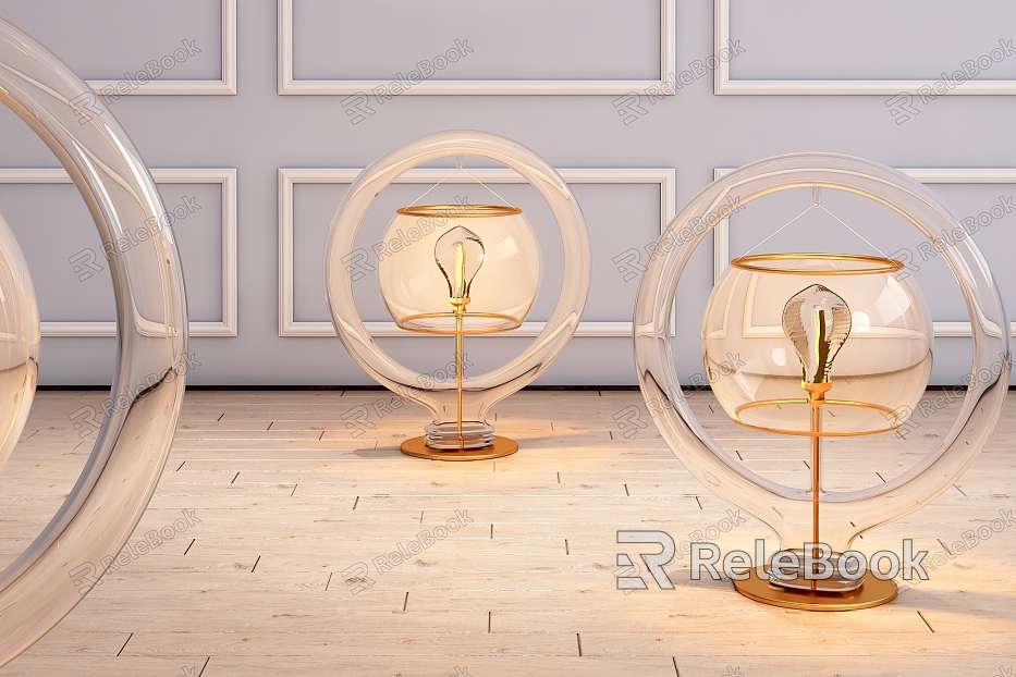 Modern Table Lamp Glass Creative Table Lamp model