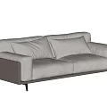 Arflex two-seat sofa 3d model