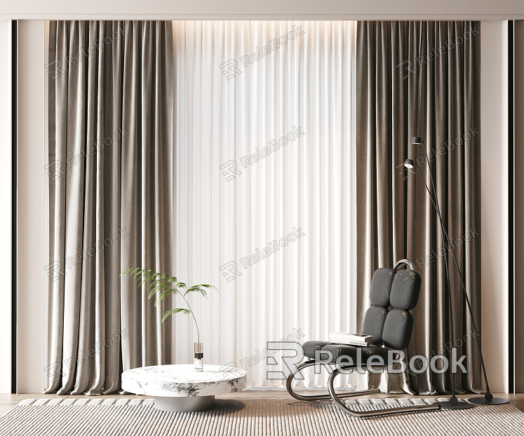 Modern Curtains model