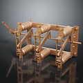 Industrial Copper Equipment With Multiple Cylindrical Coils Lever And Frame Structure