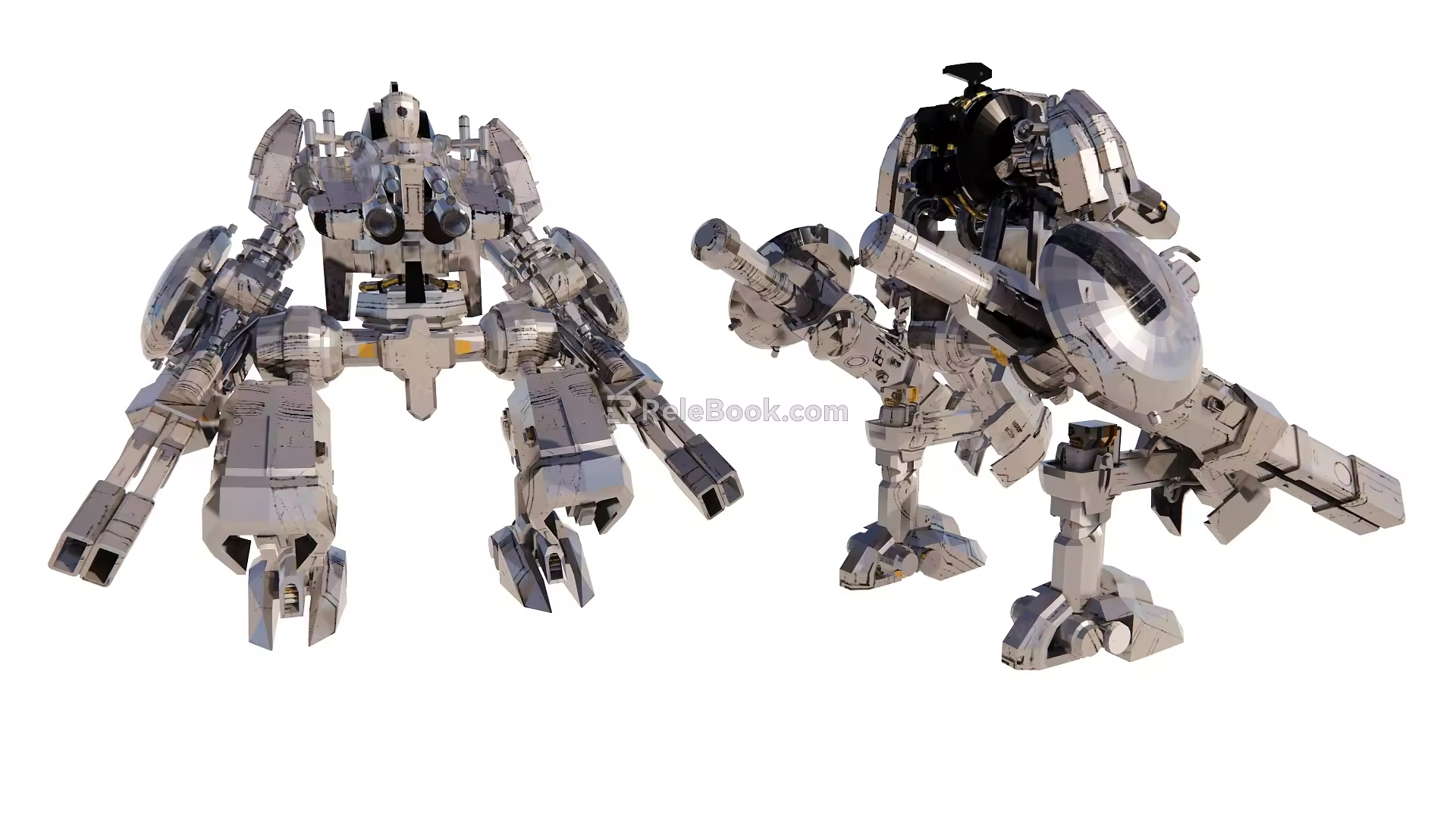 Modern Robot Mechanical Armor Robot 3d model