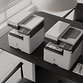 Printer Copier Scanner Office Equipment 3d model