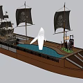 Wooden Boat Themed Storefront Display At Blue Ways With Nautical Decorations