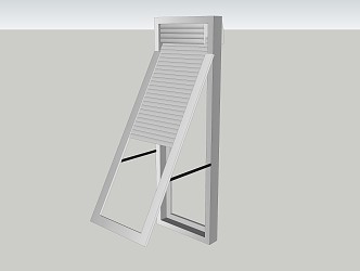 Shutters Toilet Shutters 3d model