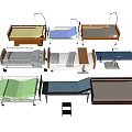 Modern sickbed 3d model