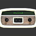 TESTAR Control Panel With Wooden Surface White Frame Black Knobs And Green Lines