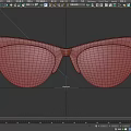 Stylish Cat Eye Sunglasses With Beige Frame And Brown Lenses For Everyday Use