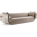 Modern combination sofa multiplayer sofa a group 3d model