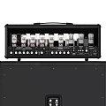MESA Black Stacked Audio Speaker Amplifier Head and Cabinet Professional Sound Equipment