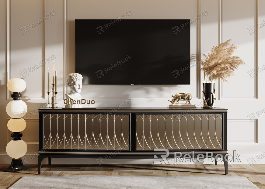 Jane European TV Cabinet model