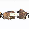 Natural Stone And Wood Crafted Decorative Pieces With Rustic Design Details