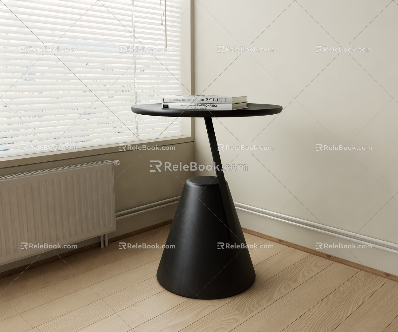 Side table 3d model