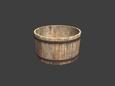 Modern Barrel Props 3d model