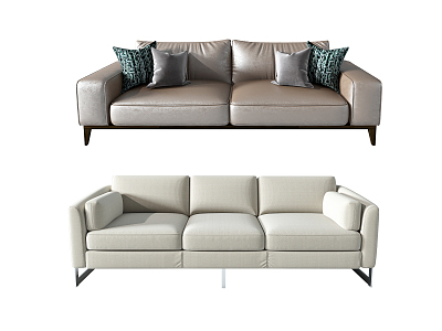 Modern Combination Sofa Double Sofa model