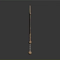 Ancient Decorative Swords With Golden Dragon Patterns Intricate Carvings And Traditional Metal Craftsmanship
