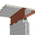 Building Process Chart Steel Structure Reinforced Floor Slab Process Chart 3d model