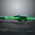 Rocket rocket launcher to air weapon to air missile shoulder missile shoulder rocket 3d model