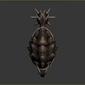 Ankylosaurus Dinosaur Figure With Armored Shell Horned Head And Spiked Tail
