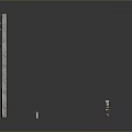 Minimalist Abstract Landscape With Metal Strips Red Lines On Gray Background And Reflective Surfaces