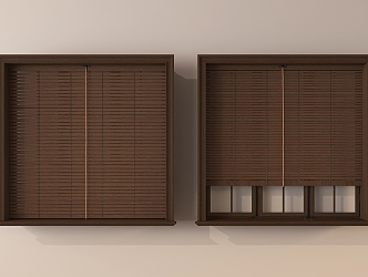 new chinese venetian blinds roller blinds 3d model