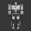 Modern robot Megatron Transformers Megatron 3d model
