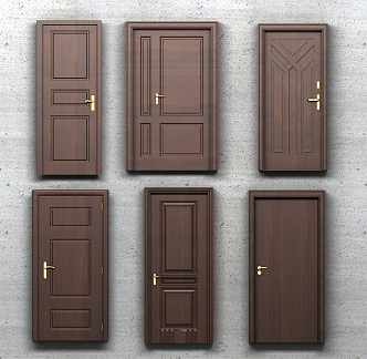 Modern Door 3d model