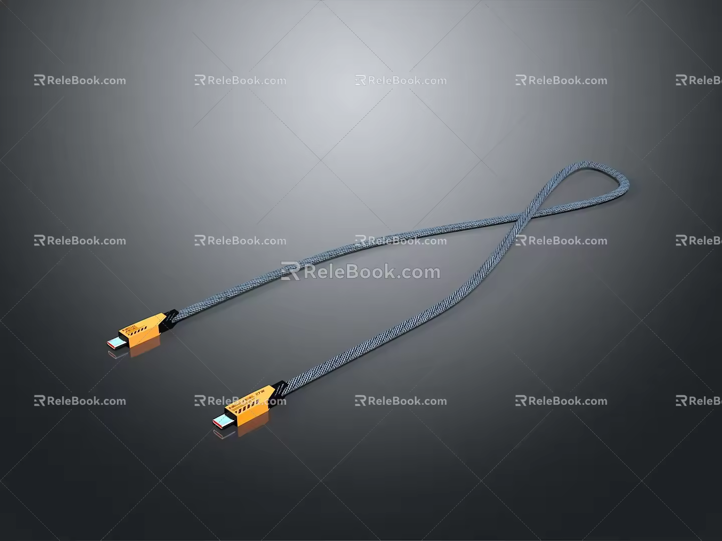 Data Line Power Line Life Supplies Mobile Phone Power Line Charger 3d model