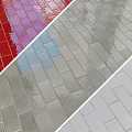 Various Colored Glazed Tiles Featuring Glossy Finish For Floor And Wall Decoration