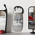Stylish Modern Mirrors With Unique Shapes And Decorative Bases For Home Interior