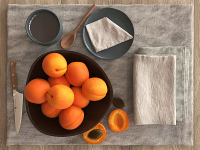 Modern Fruit Plate Fruit Kitchen Supplies 3d model