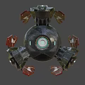 Weapon Mecha 3d model