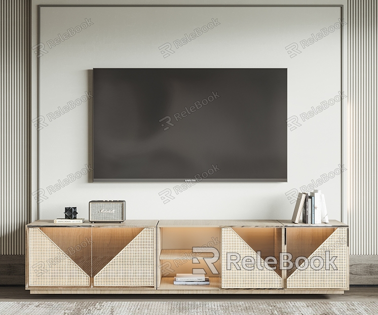 Silent TV Cabinet model