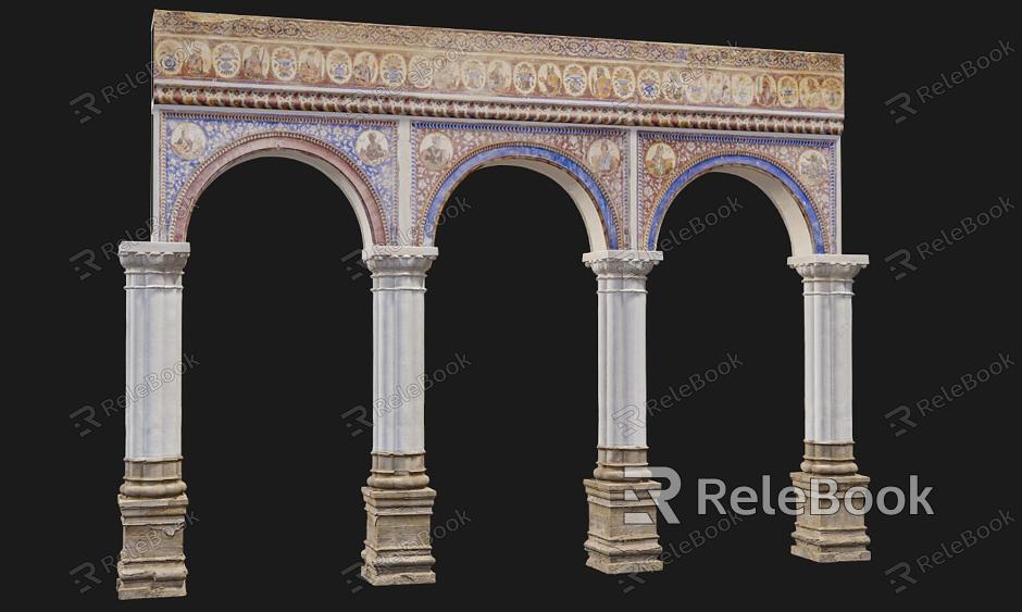 European Arch Column model