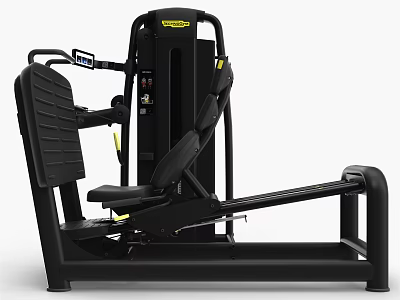 Professional Gym Fitness Equipment Leg Exercise Machine With Heavy Duty Frame And Adjustable Seat 3d model