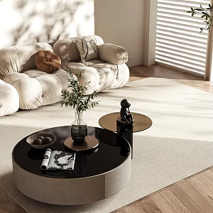 Modern coffee table 3d model