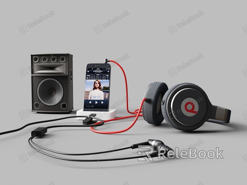 Mobile phone headset speaker model