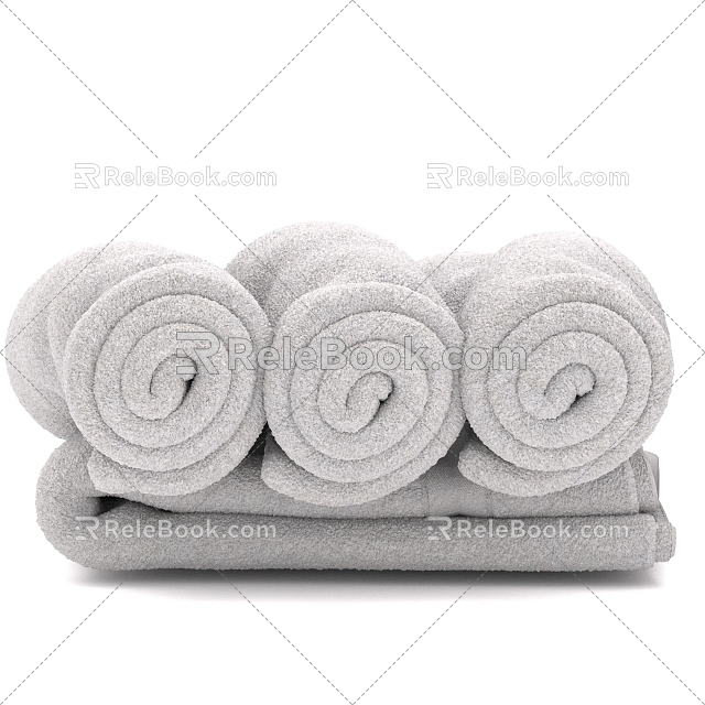 Towel 3d model