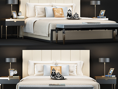 Modern Double Bed model