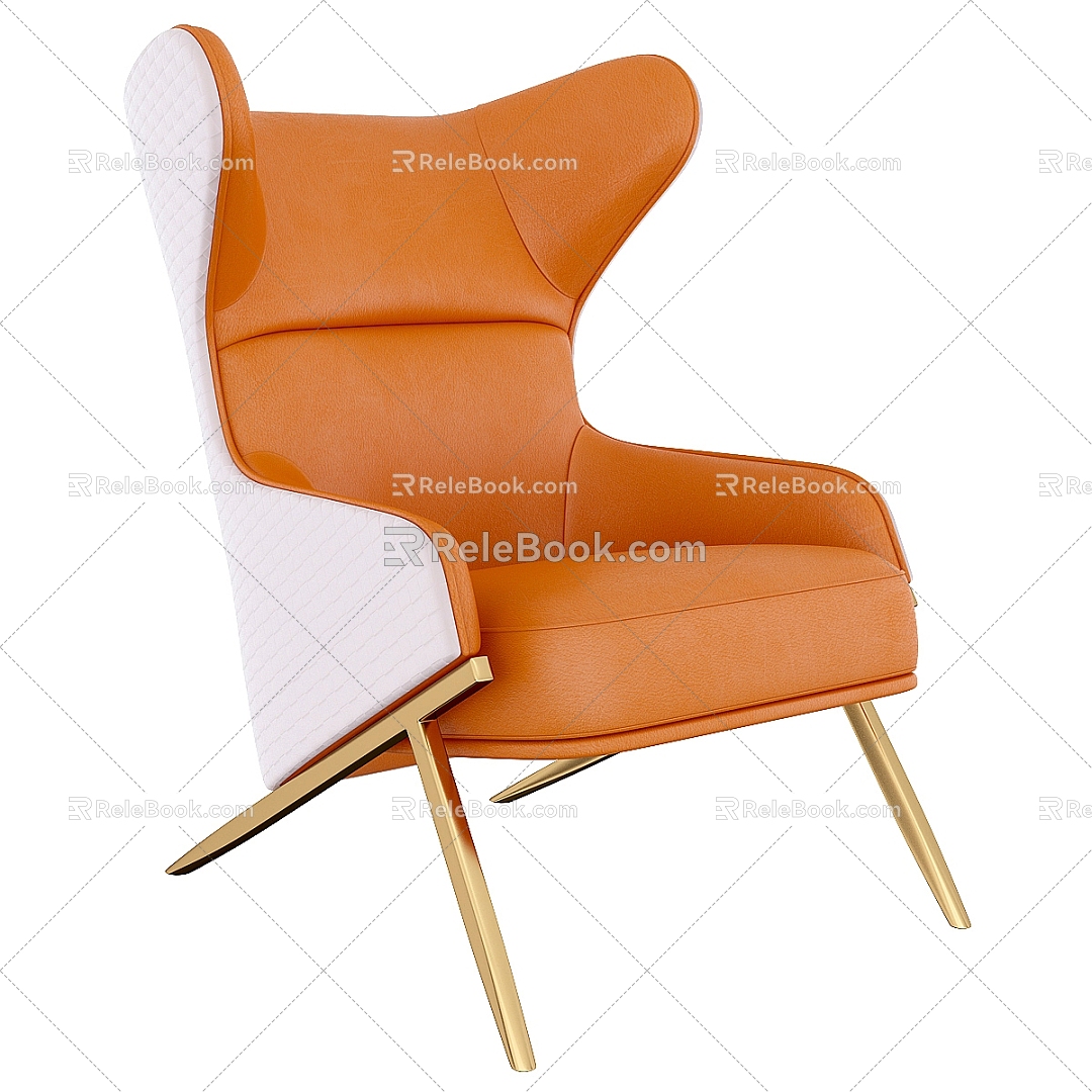 DON VITO Leisure Chair 3d model