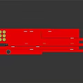 Colorful Multi Layered Track Structure With Red Rails Blue Ladders And Stacked Blocks