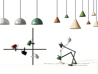 Lamp combination 3d model