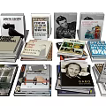 Modern Books 3d model