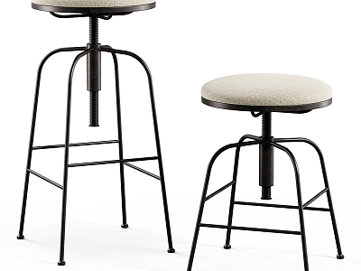 Bar stool 3d model