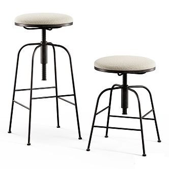 Bar stool 3d model