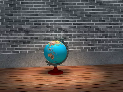 Modern Globe 3d model Modern Globe 3d model